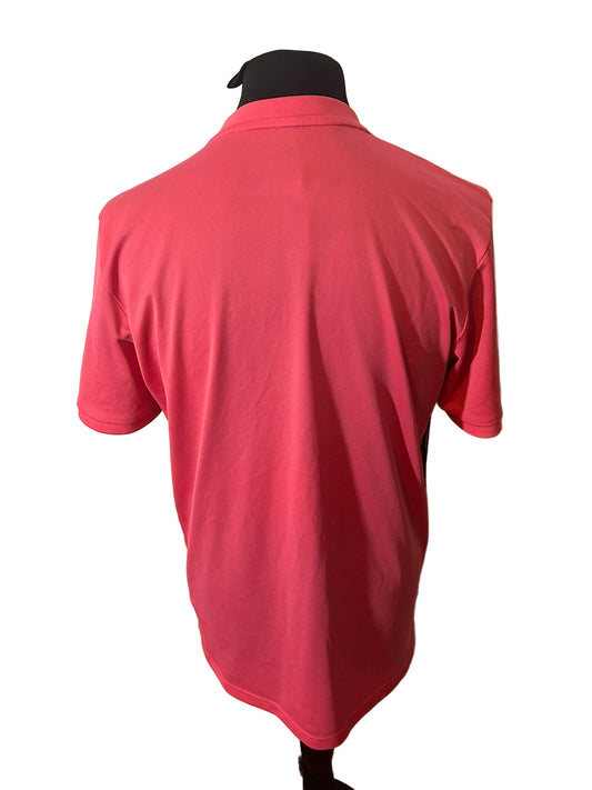 Real Madrid 2020-21 away football shirt, adidas, large, pink, back