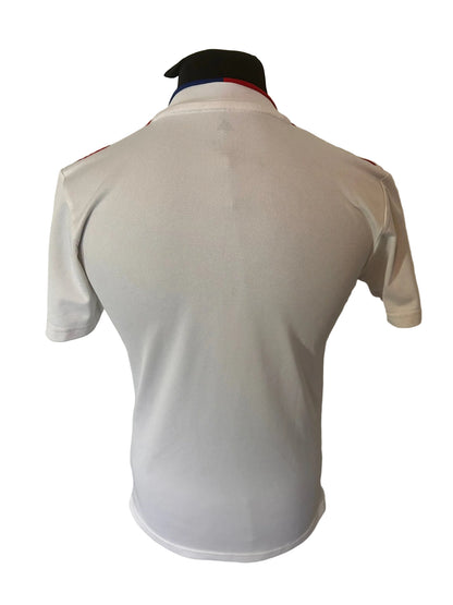 Lyon 2021-22 home football shirt, ehite, small, Adidas, back