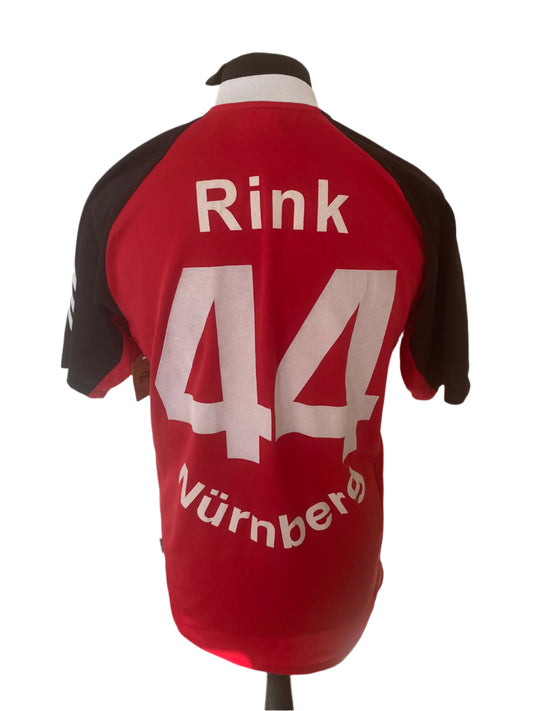 Nurnberg Paulo Rink 2001-02 Home Football Shirt Small Adidas