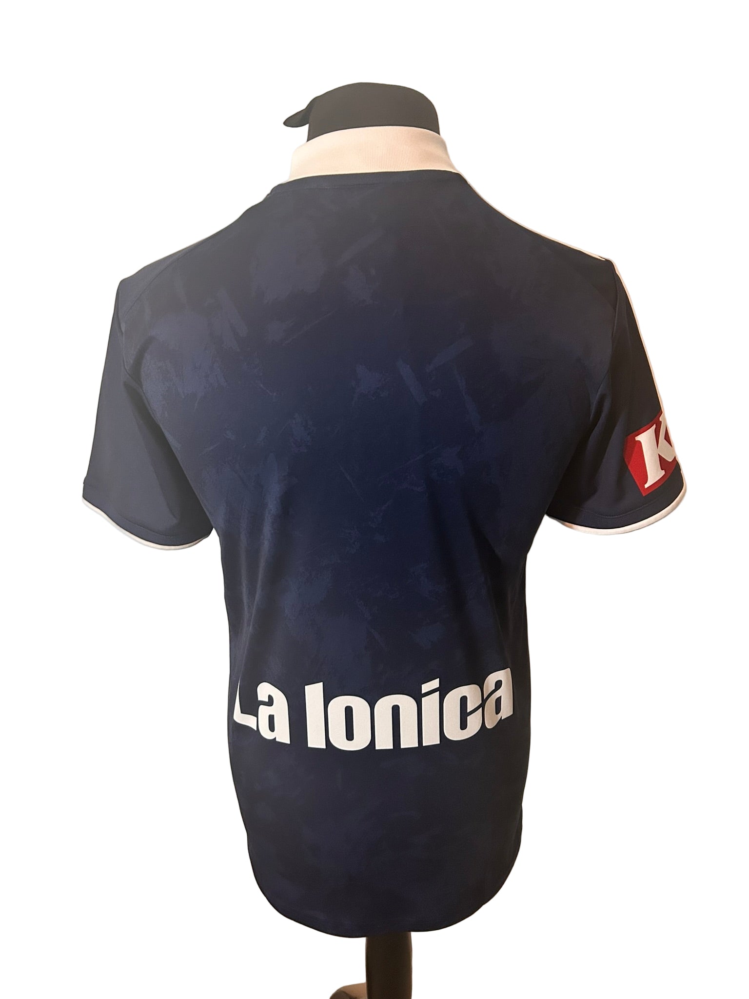 Melbourne Victory 2020-21 home football shirt, Adidas, small, navy and white, back