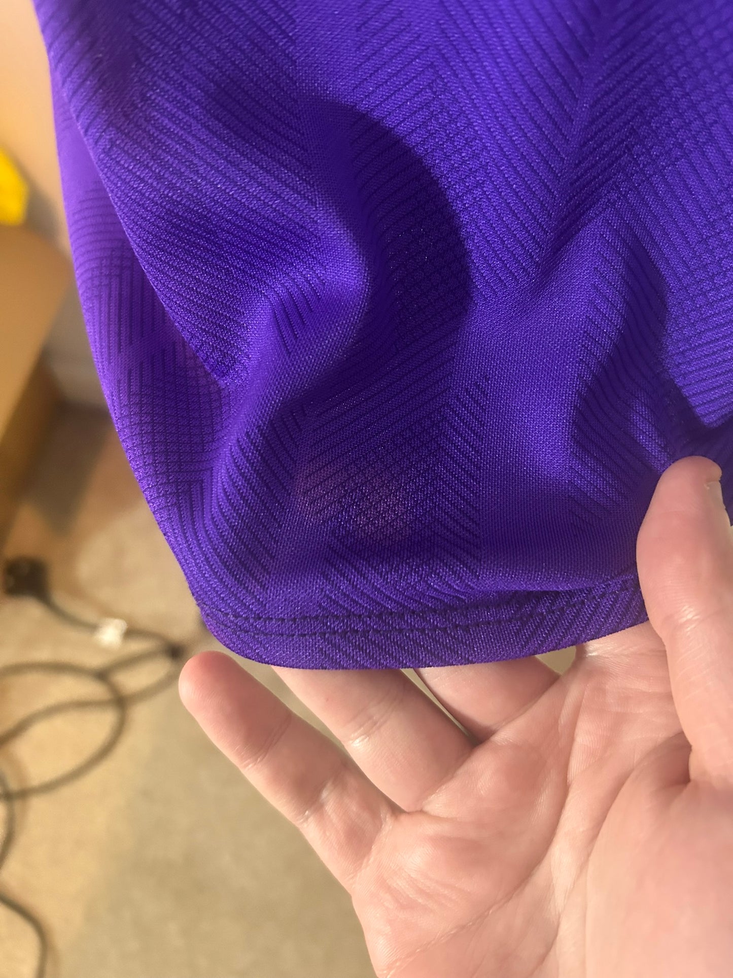 Liverpool Mohamed Salah 2018-19 Away Football Shirt Large New Balance