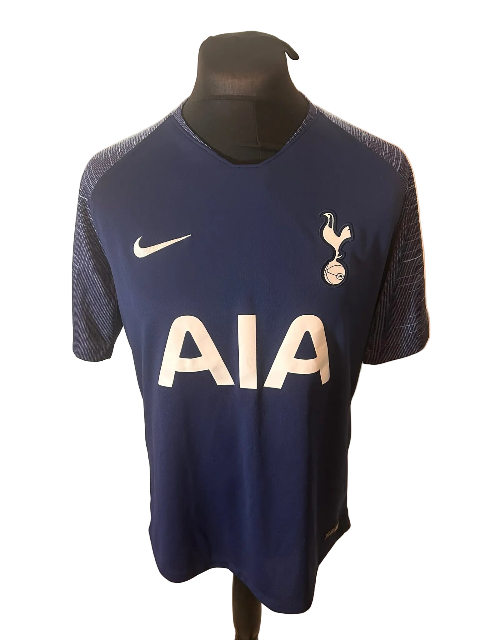 Tottenham Hotspur 2018-19 away football shirt, navy, Large, Nike, Son Heung-min, front