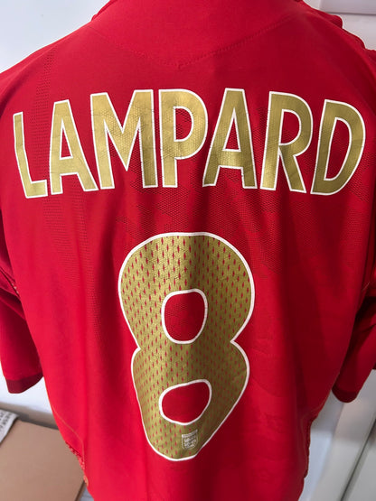 England Frank Lampard 2006-08 Away Football Shirt 2XL XXL Umbro