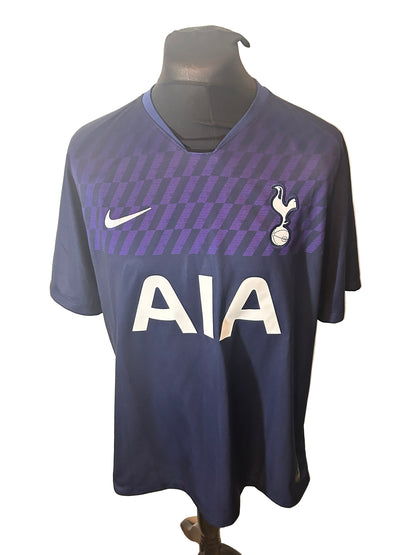 Tottenham Hotspur 2019-20 away football shirt, Nike, extra large, XL, navy, Harry Kane, front