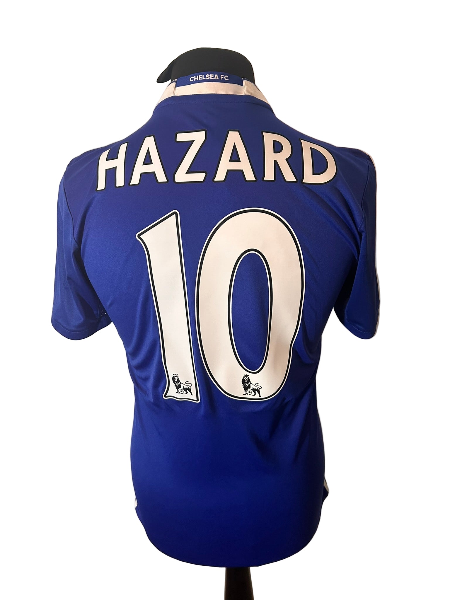 Chelsea 2016-17 home football shirt, adidas, small, blue, Eden Hazard, back