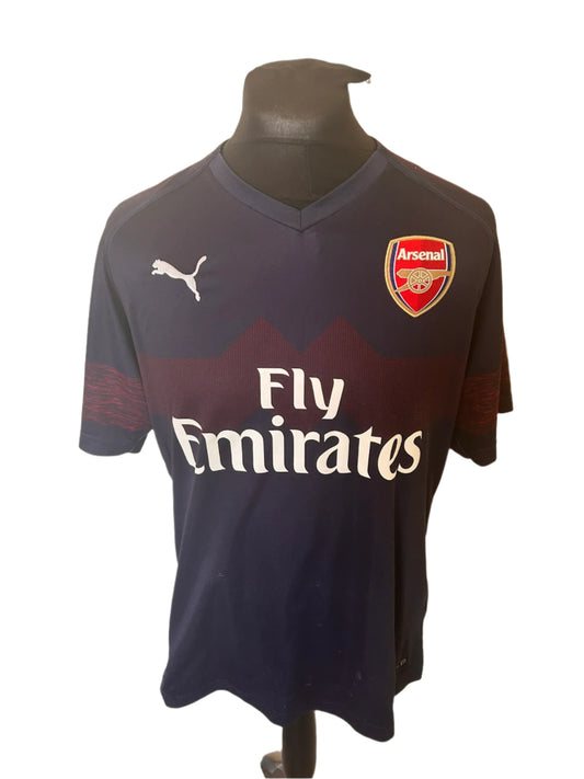 Arsenal Bukayo Saka 2018-19 Away Football Shirt Extra Large XL Puma