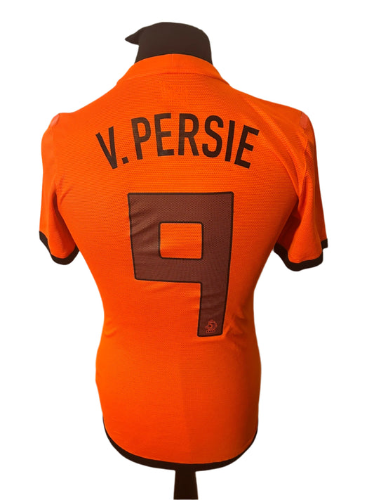 Netherlands Robin Van Persie 2012-13 PLAYER ISSUE Home Football Shirt Small Nike
