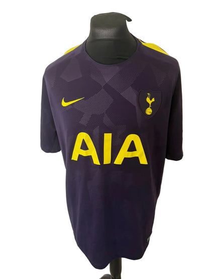 Tottenham Hotspur 2017-18 third football shirt, purple, Extra Large, XL, Nike, Harry Kane, front