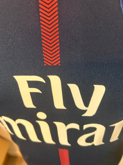 Paris Saint Germain PSG Neymar 2017-18 Home Football Shirt Small Nike