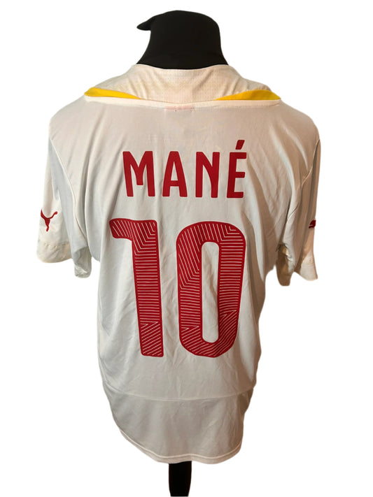 Senegal Sadio Mane 2014-15 Home Football Shirt Large Puma
