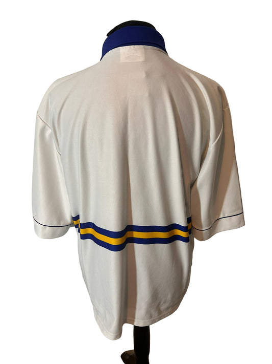 Leeds United 1993-95 home football shirt, Asics, XXL, white, back