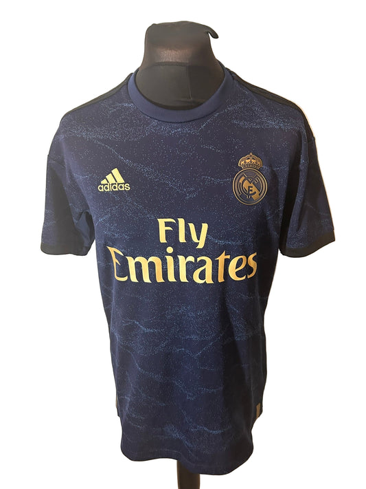 Real Madrid 2019-20 away football shirt, Adidas, medium, navy, front