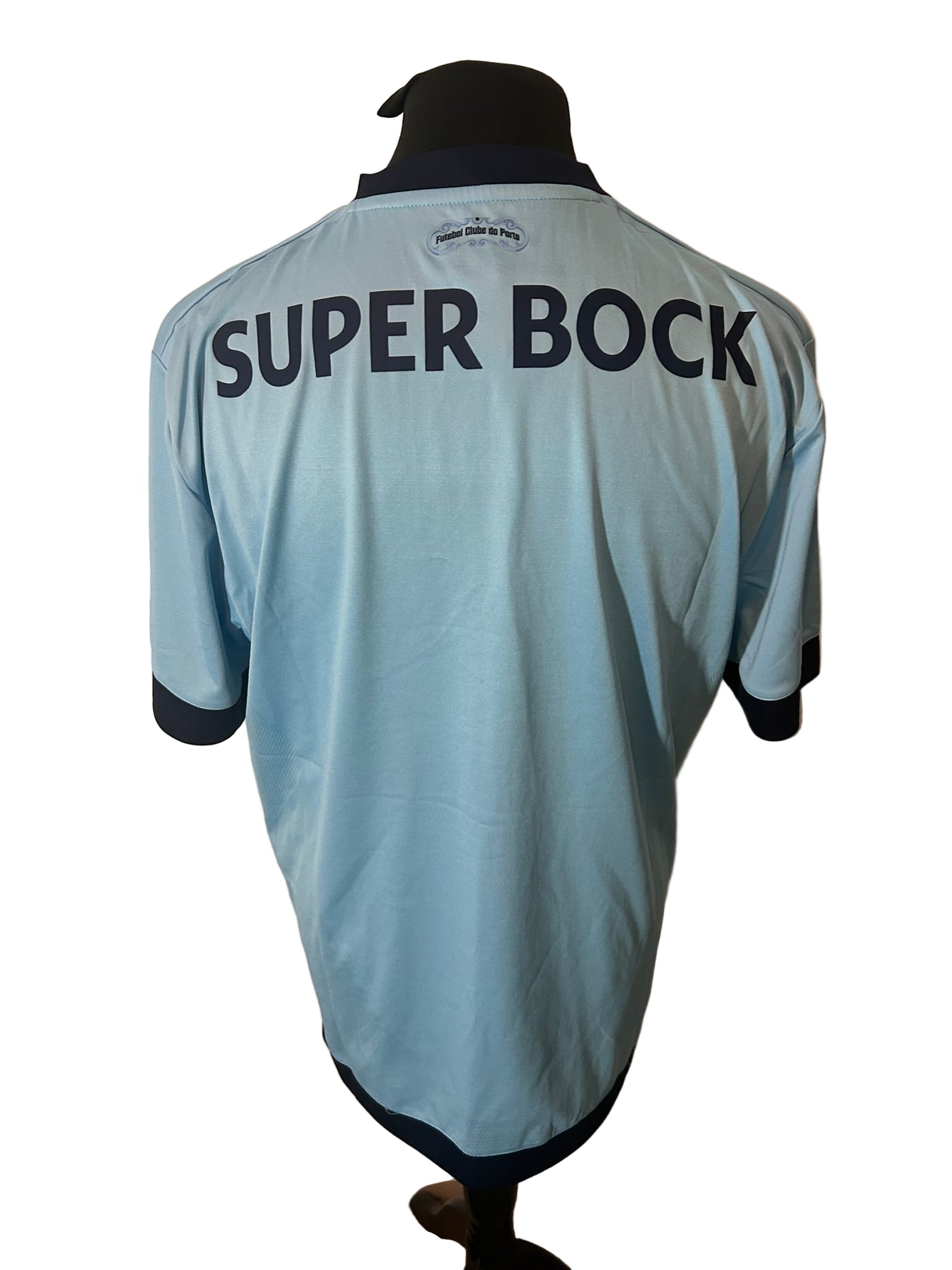 Porto 2017-18 third football shirt, New Balance, extra large, XL, blue, back