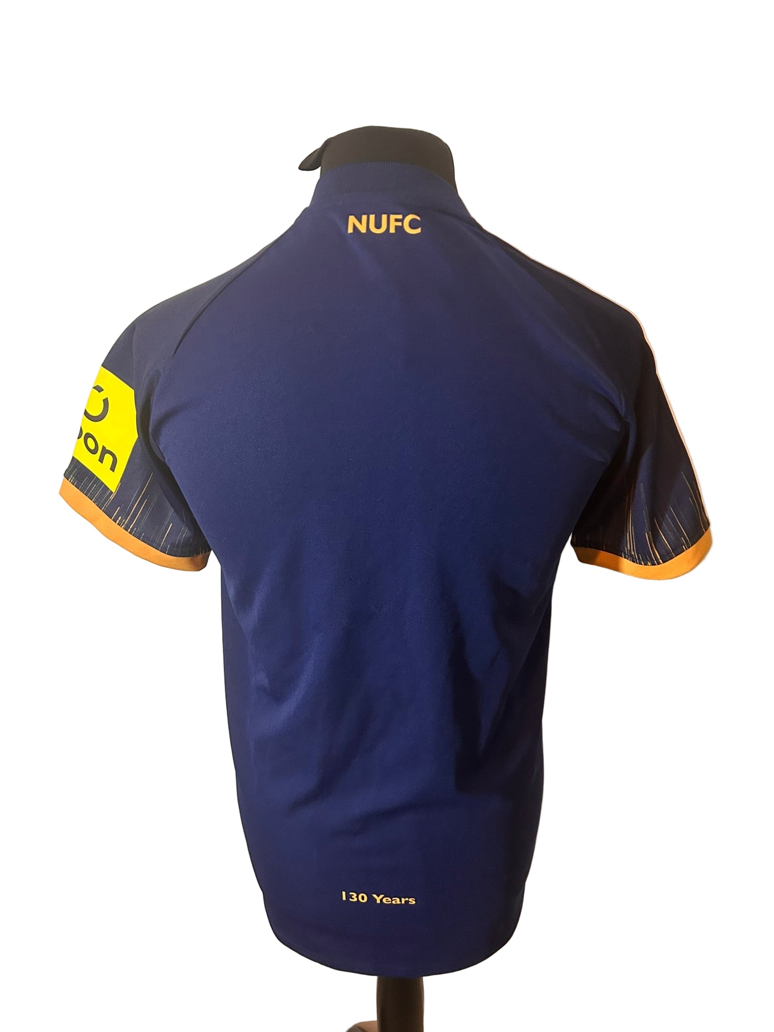 Newcastle United 2022-23 away football shirt, Castore, small, navy, back