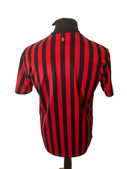 AC Milan 2019-20 home football shirt, Puma, medium, red and black, back
