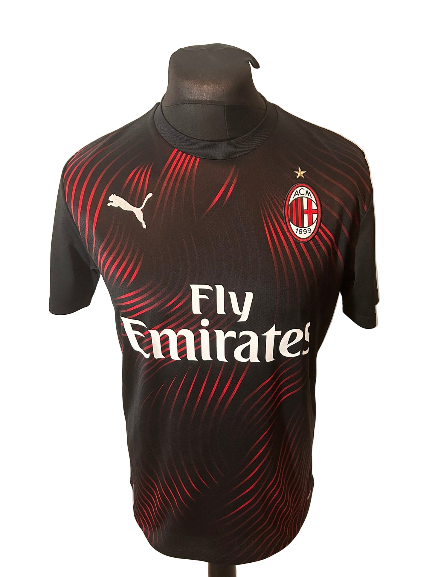 AC Milan 2019-20 third football shirt, Puma, medium, black, front