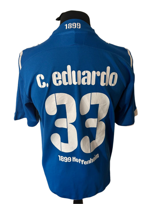 Hoffenheim Carlos Eduardo 2010-11 Home Football Shirt Large Puma