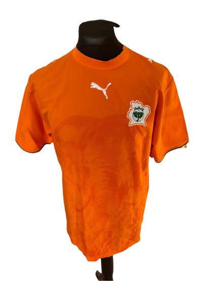 Ivory Coast 2006-07 Home Football Shirt Large Puma
