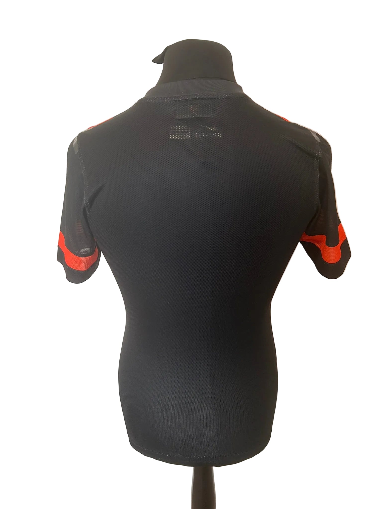 Shakhtar Donetsk 2013-15 home football shirt, orange and black, small, Nike, back
