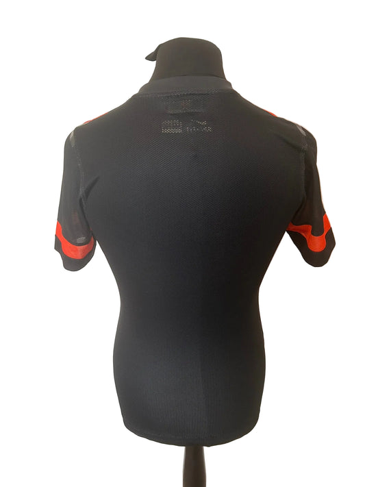 Shakhtar Donetsk 2013-15 home football shirt, orange and black, small, Nike, back