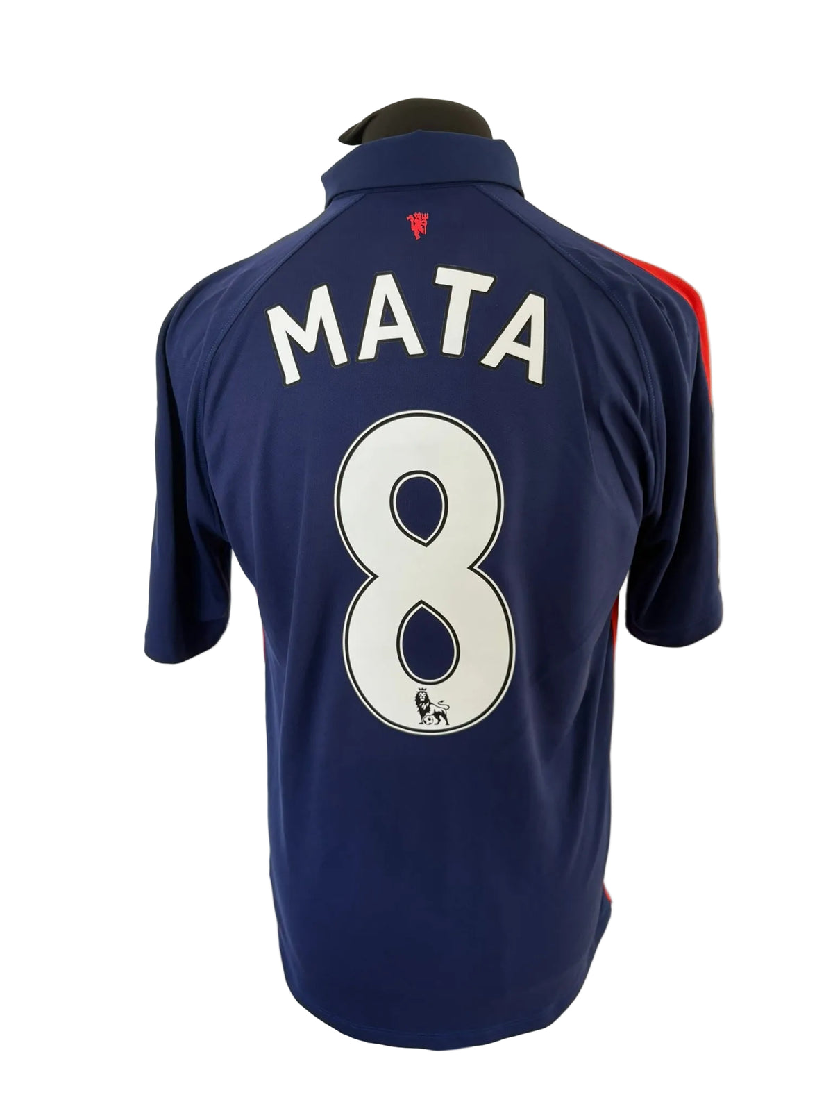 Manchester United 2014-15 third football shirt, blue, Large, Nike, Juan Mata, back