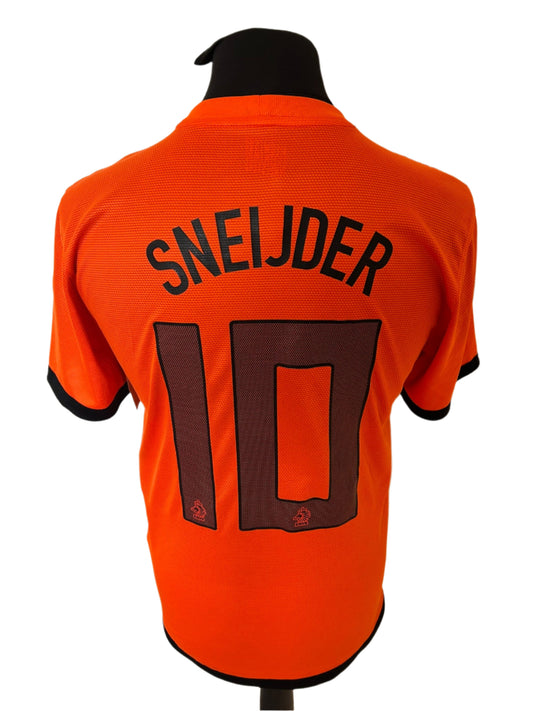 Netherlands Wesley Sneijder 2012-13 Home Football Shirt Small Nike