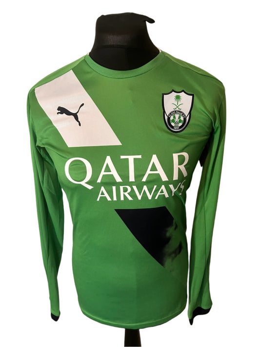 Al Ahli Saudi 2016-17 Away Football Shirt Small Puma LONG SLEEVES