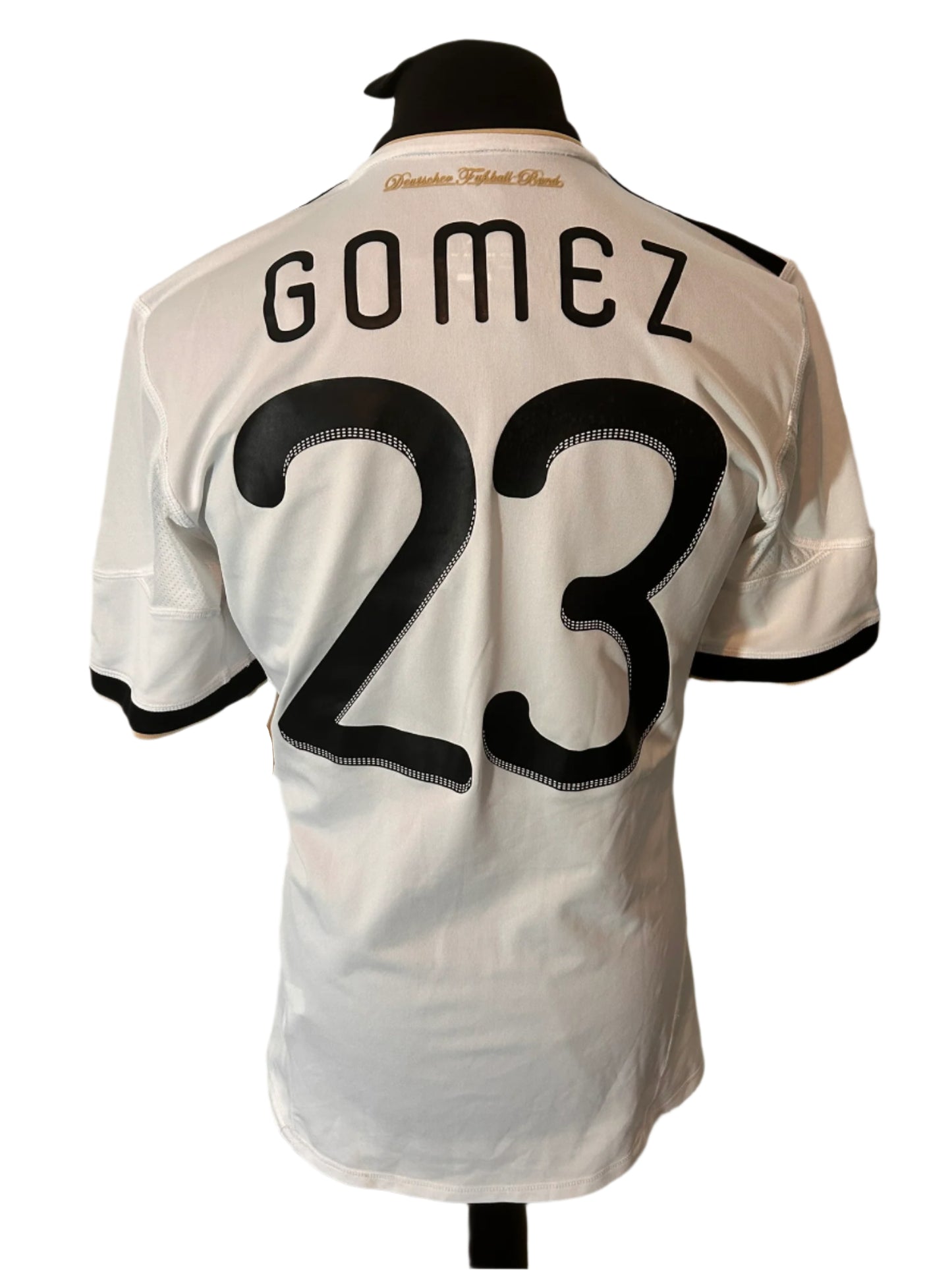 Germany Mario Gomez 2010-11 Home Football Shirt Medium Adidas
