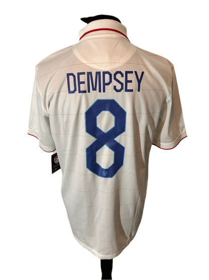 United States USA Clint Dempsey 2014-15 Home Football Shirt Large BRAND NEW BNWT